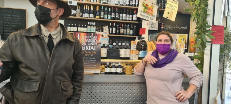 El Mercat de Mossen Sorrell punto de sellado de las Credenciales de Peregrinación del Camino del Santo Grial